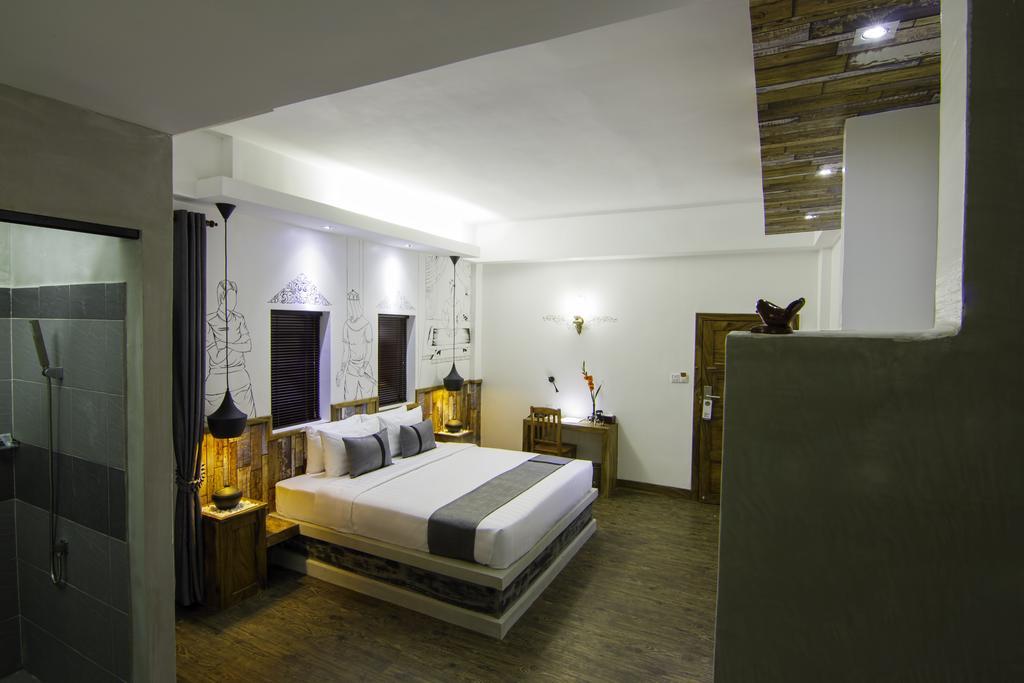 פנום פן Double Leaf Boutique Hotel חדר תמונה