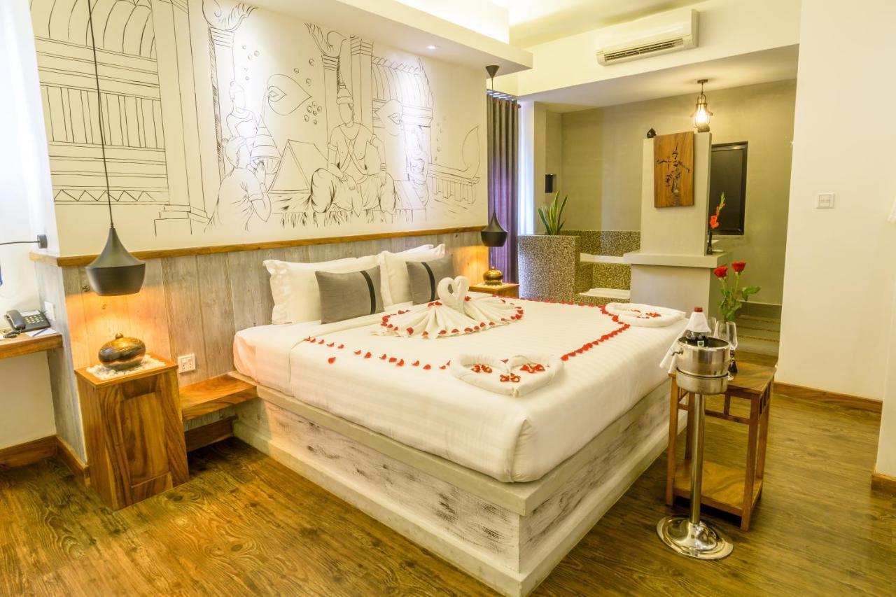 פנום פן Double Leaf Boutique Hotel מראה חיצוני תמונה